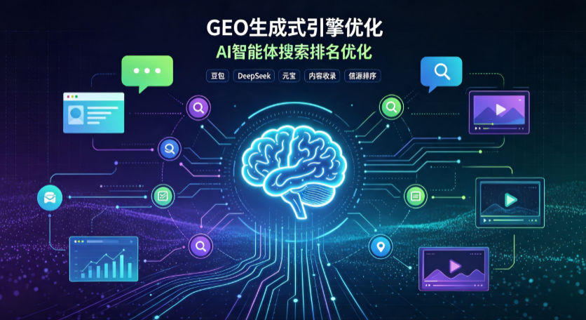 龙川县GEO 浪潮来袭：生成式引擎优化崛起，创作者争抢豆包、DeepSeek、元宝智能体流量入口